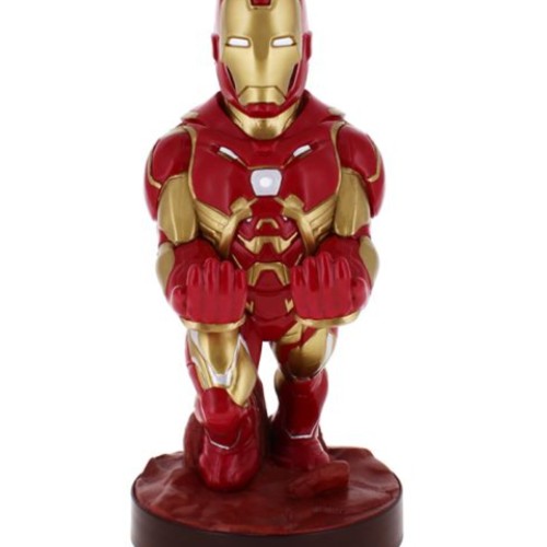 Cable Guy Iron Man Controller & Phone Holder with Charging Cable